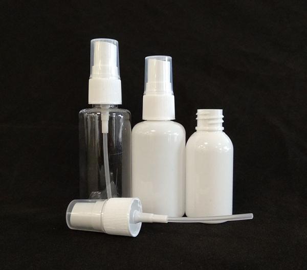 5 oz PET Plastic Spray Bottle With Classic Round Design