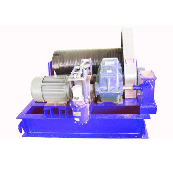 Electric Winding Hoist Wrie Rope Electric Marine Winch Lifting Capacity 10T , 30T