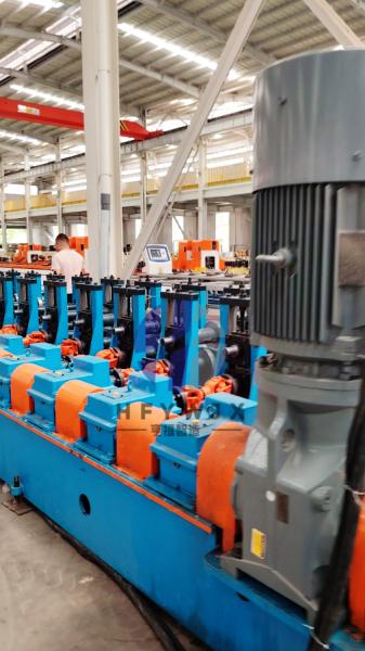 Hydraulic Shearing And PLC Control Solar Bracket Roll Forming Machine Φ80mm Solid Shaft