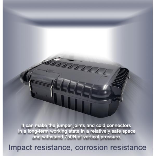 IP65 FTTH 24cores Fiber Optic Distribution Box PC ABS