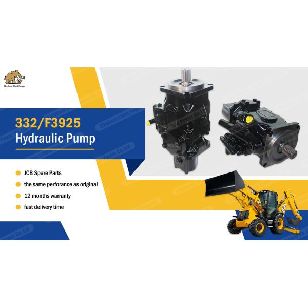 Brand New Parker JCB Hydraulic Pump with 12 Months Warranty and 10 Days Lead Time for JCB Backhoe Loader