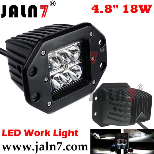 Led Work Light JALN7 18W 4.8Inchs Car Driving Lights Fog Light Off Road Lamp Car Boat Truck SUV JEEP ATV Led Light