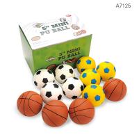 Logo Printed Basketball Stress Ball fait sur commande jouet d'effort pour d'enfants et d'adultes unité centrale