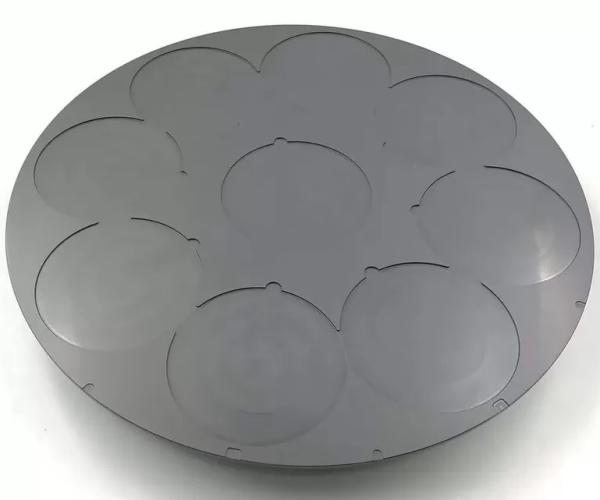 Icp Etching Wafer Holder Silicon Carbide Sic Plate In Led Industry