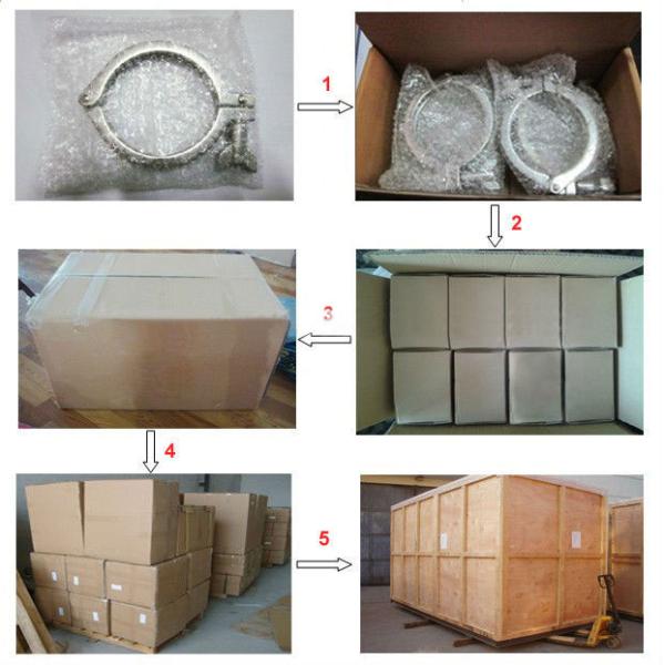 PED / ISO SUS304 Clamp Sanitary Degree Auxiliary Accessories For Beer Brewery