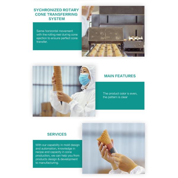 Многофункциональный автоматический конус вафли делая прессформой машины 28 2 полости с CE