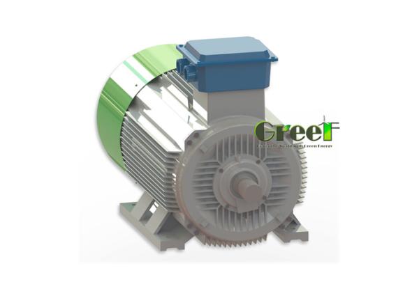 10KW 50KW Permanent Magnet Electric Generator IP54 Steel Shell Material