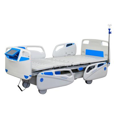 Cama de hospital de UTI motorizada 8 função Com balança elétrica Equipamento médico fino durável cama de hospital doente