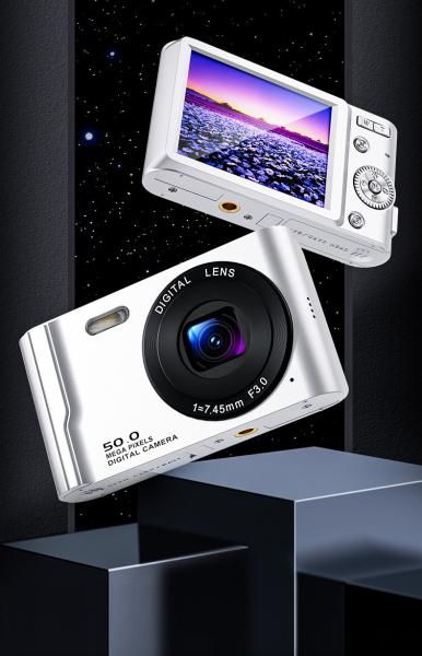 2.8inch 4K Digital Camera 16X Zoom Multiple Scene Modes Detachable Battery