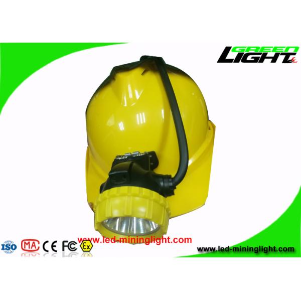 6.8Ah Panasonic Battery Mining Cap Lights 15000 Lux Coal Underground Hard Hat Battery