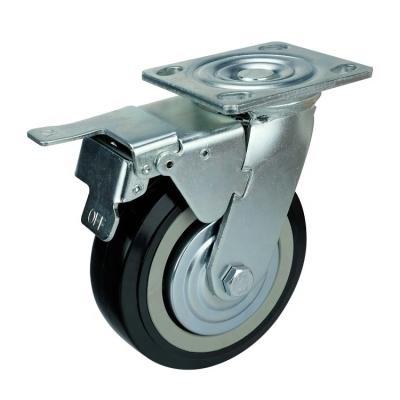Precision Ball Bearing Medical Casters for 275lbs Load Capacity in Heavy Duty Applications