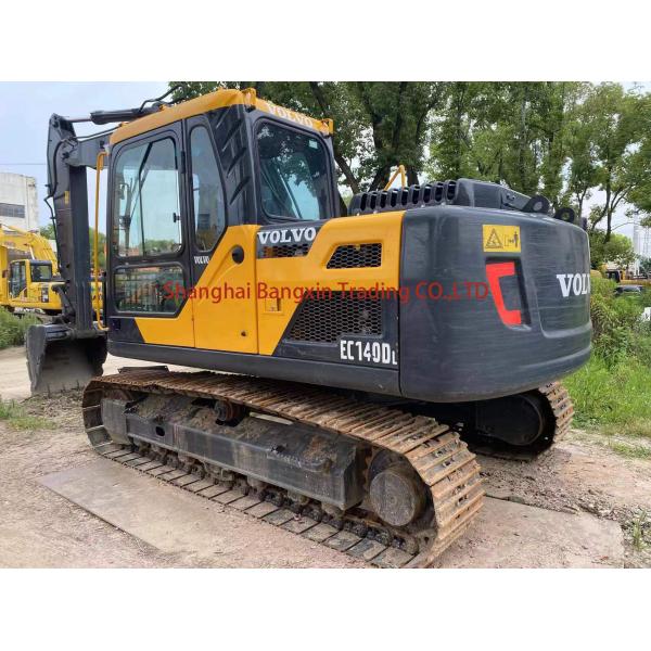 Original Hydraulic Backhoe Crawler Used Excavator VOLVO EC140 with Can We Inspection