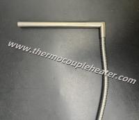 Industrial Cartridge Heaters L-shape Cable With Steel Hose Protection