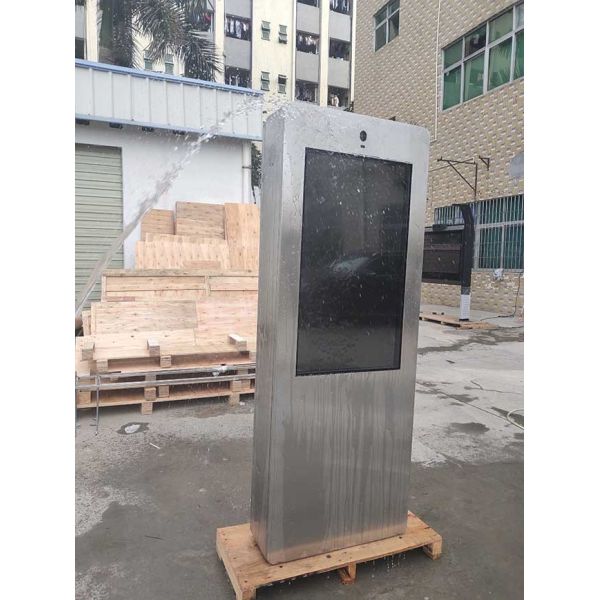 43-inch all-aluminum commercial smart floor-standing outdoor lcd digital signage