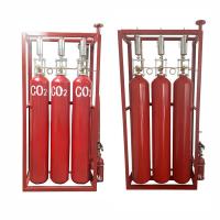 Fácil de instalar Sistema de supressão de incêndio de CO2 com padrão de inundação fechado Proteção eficaz