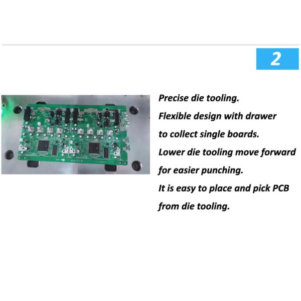 Пневматическая машина 8T PCB пробивая вывела наружу с управляемым цилиндром воздуха
