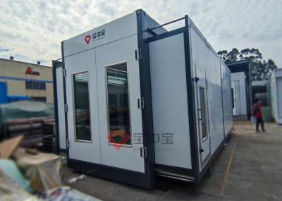 Auto Portable Spray Booth Expansion Swing Side Wall Car Container Painting Room
