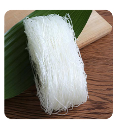 Bright Light Crystal and Clear Longkou Rice Vermicelli 250 G Rice Noodle Organic and Healthy Vermicelli Longkou