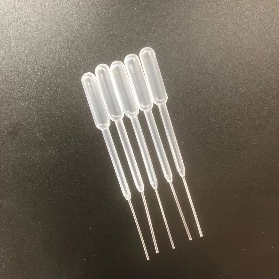 Lab Consumables Disposable 3ml Sterile Transfer Tip Pipette PP Material Transparent Hospital Lab Use Pasture 100Pcs/Box