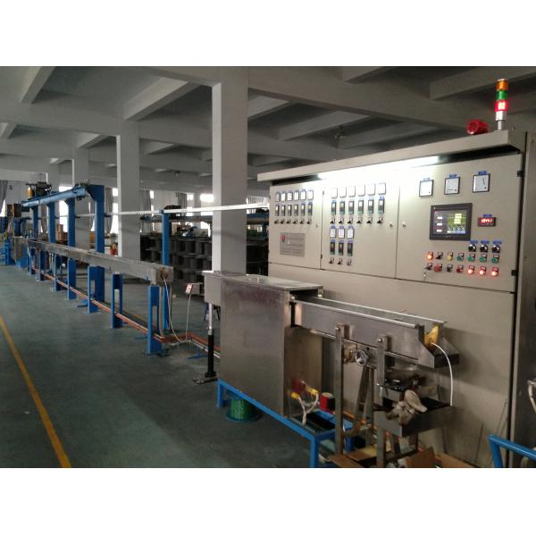 Fuchuan Electrical Wire PU Extrusion Line Tension Pay Off 90mm Screw Dia