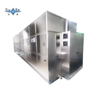 Tunable 40-80kHz Silicon Wafer Ultrasonic Cleaner 60°C Constant Temperature Acid Alkali Washing UPW Rinsing