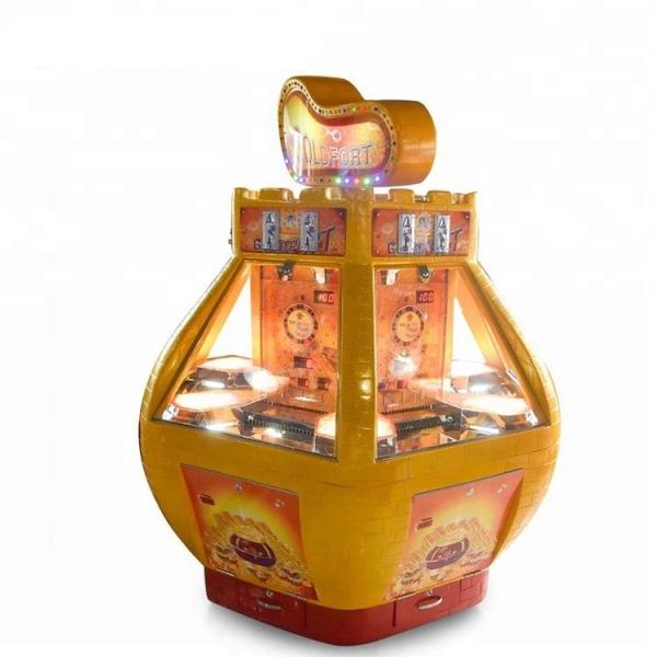 Electronic Lottery Gold Fort Prize Game Machine For Theater English Version