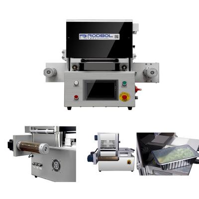 Equipamento de empacotamento alterado máquina da atmosfera do aferidor do vácuo do alimento da prova do escape