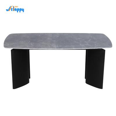 DT-1008 Non Porous Rectangle Dining Room Table 1750mm Length And Easy Cleaning