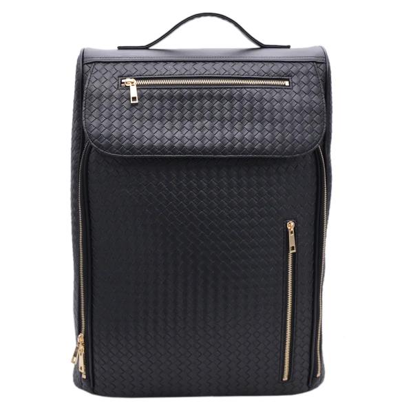 PU стильного нового дизайна изготовленный на заказ кроет кожей рюкзак дела ноутбука перемещения людей случайный на открытом воздухе