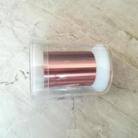 Fil de collage émaux par 0.02mm mince superbe d'en cuivre d'aimant pour des haut-parleurs
