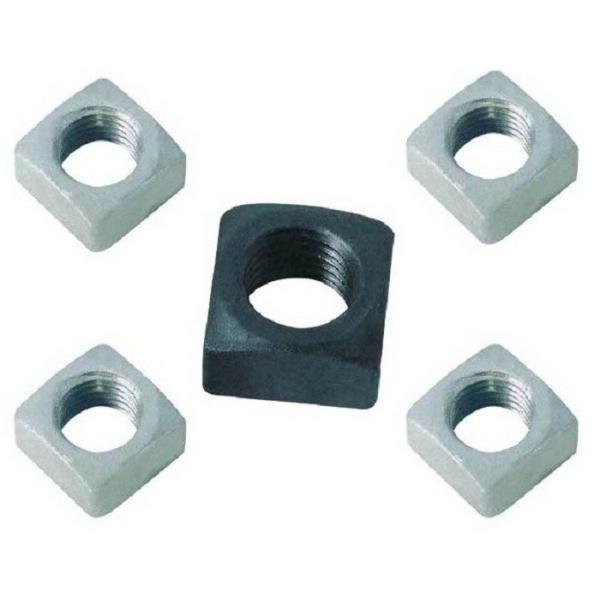 All Sizes Square Thin Nuts , SS / CS Square Lock Nut DIN ISO Standard