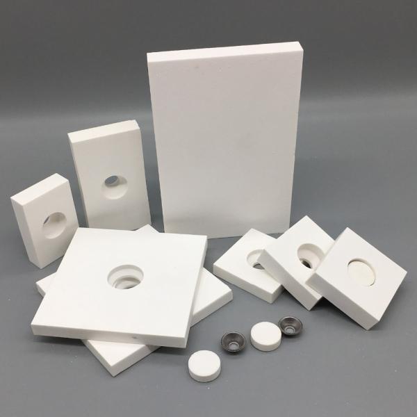 High Hardness Alumina Ceramic Plate Alumina Ceramic Sheet Flatness With Less Porosity