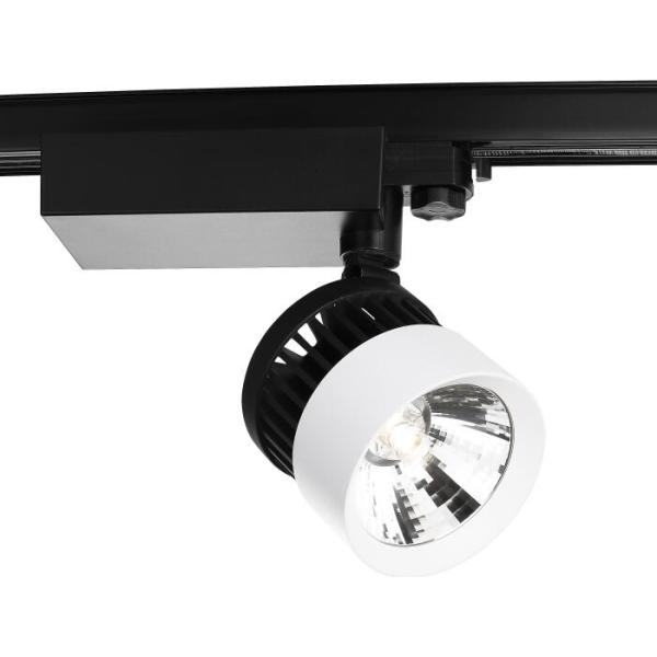 High Lumen COB LED Track Lights 30watt Art Gallery / Commercial / Museum