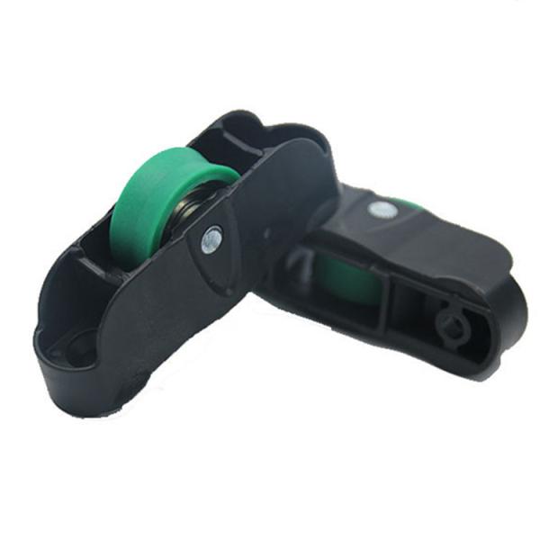Egypt Market Hot Sales Single V Shape Nylon Pulley Wheel Plastic Housing Sliding Door Roller with 50kg Load Capacity