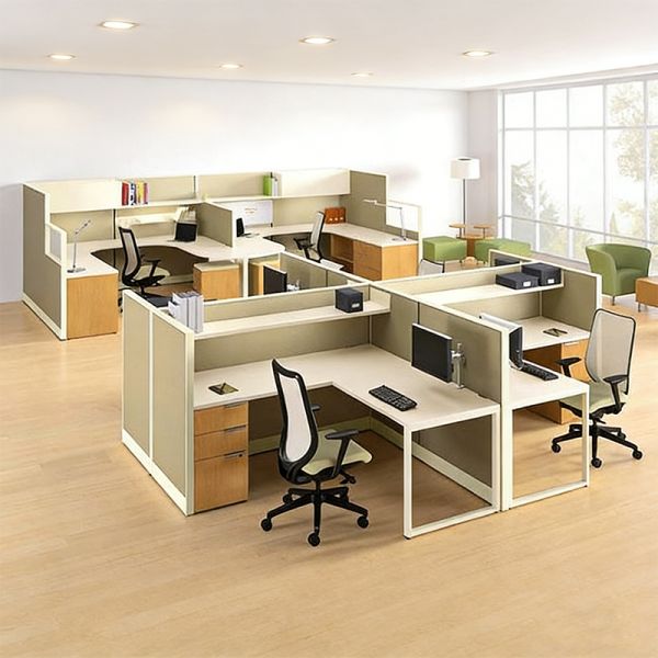 Custom Panel Office Desks Modular Office Furniture Work station Luxury Office Cubicles