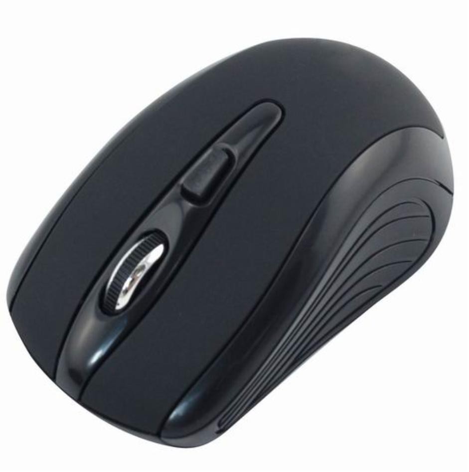 4D 2.4GHZ Wired Or Wireless Mouse , 800 / 1600 DPI Speed Change , Freely 360-Degree Use Within 15M Radiu