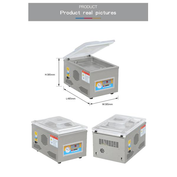 Ultimate Vacuum Pressure 1KPa DZ-300 Portable Automatic Industrial Food Vaccum Sealer