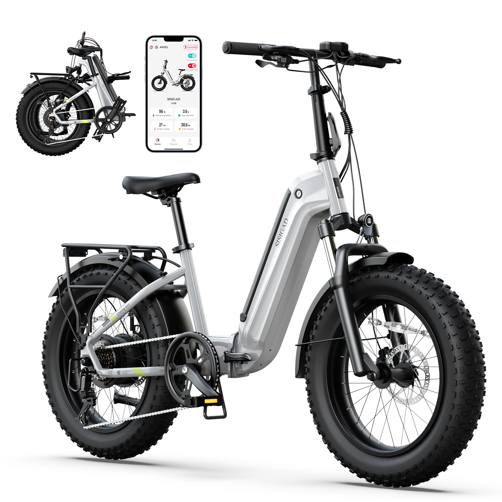 EU Stock Free Shipping 25km/h 250W Brushless Motor Mini Folding Electric Bike 20inch Steel Frame Foldable E Fatbike Hybrid Ebike