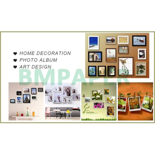 120gsm 140gsm Double Sided Glossy Inkjet Photo Paper For Family Album 4'' x 6''