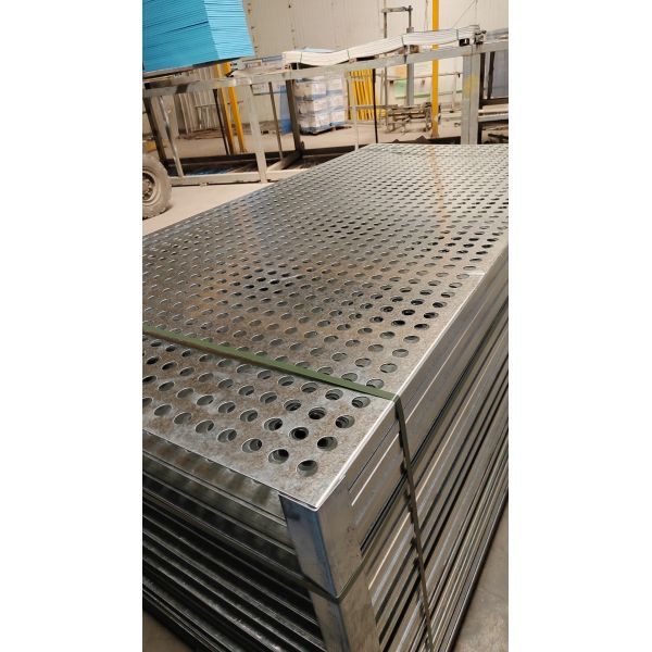 Safety Protection Galvanized Catwalk Grating With 1.5mm Aperture