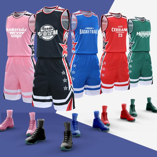 ODM Kids Men Basketball Shirt Jerseys Multipurpose Breathable