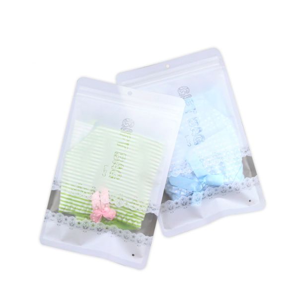 Clear Laminated Plastic k Packaging Bag For Swimming Underwear