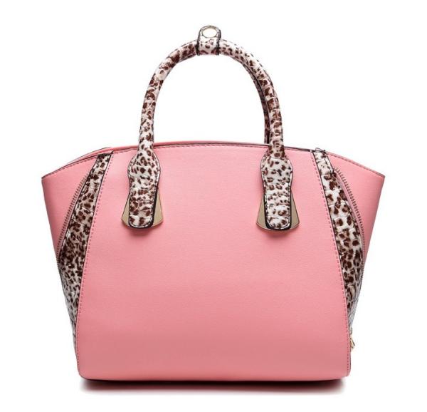 2016 spring new leisure leopard bat bag pu leather shoulder bag Mobile Messenger
