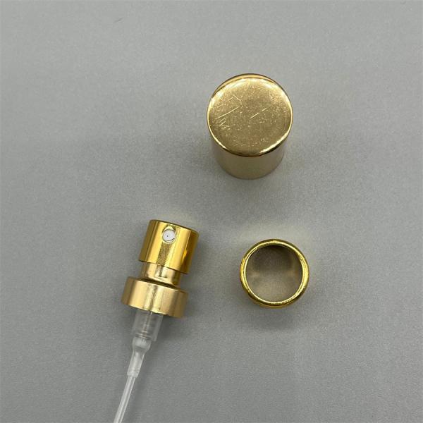 Golden Fragrance Dispenser Perfume Pump With Cap Chic Scent Diffuser For Any Occasion