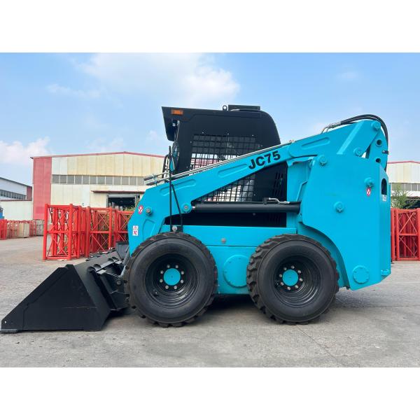 High Performance Skid Steer Loader SNSC JC75 1050KG Hydraulic Pilot Control
