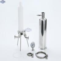 Casas de filtro de cartuchos múltiplos de aço inoxidável com pressão de 0,6/1,0/1,6Mpa