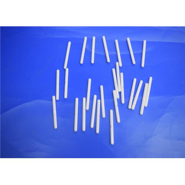 Groove Zirconia Ceramic Shaft for Aquarium Pump , Ceramic Impeller Shaft Round End