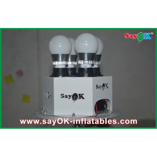 Stand White Inflatable Lighting Decoration Air Balloons For Advertising Of Business