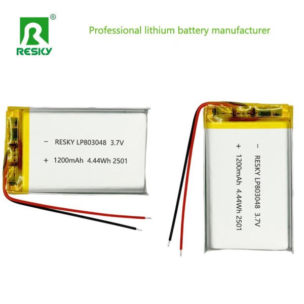 OEM 3.7V 1200mAh Lithium Ion Polymer Battery Pack with 500 Cycles for Portable POS Devices