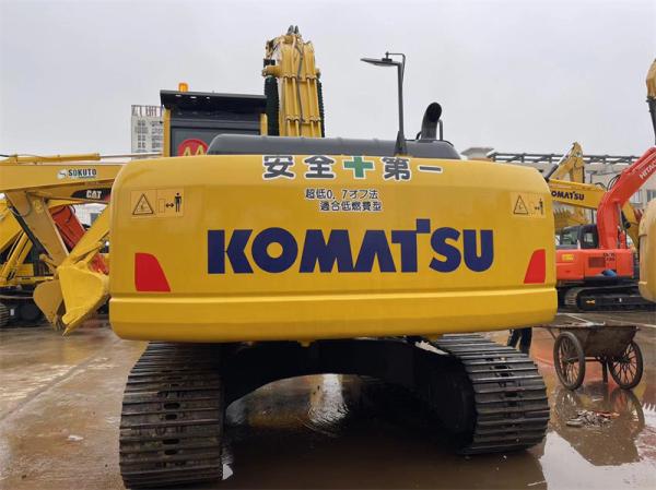 Komatsu PC220-8 Excavadora japonesa usada Excavadora hidráulica de alto desempenho de tamanho médio
